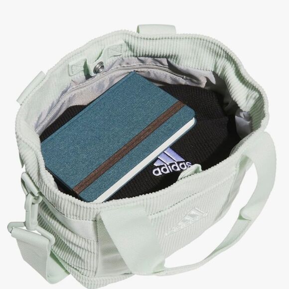 Adidas Corduroy Mini Tote Bag- Linen Green - Picture 4 of 11